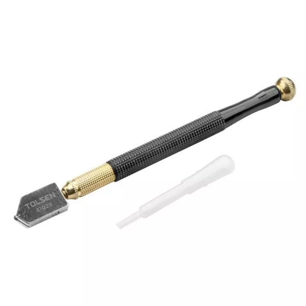 Cortador de Vidrio Tolsen con Lubricador con Cuerpo de Hierro 41029
