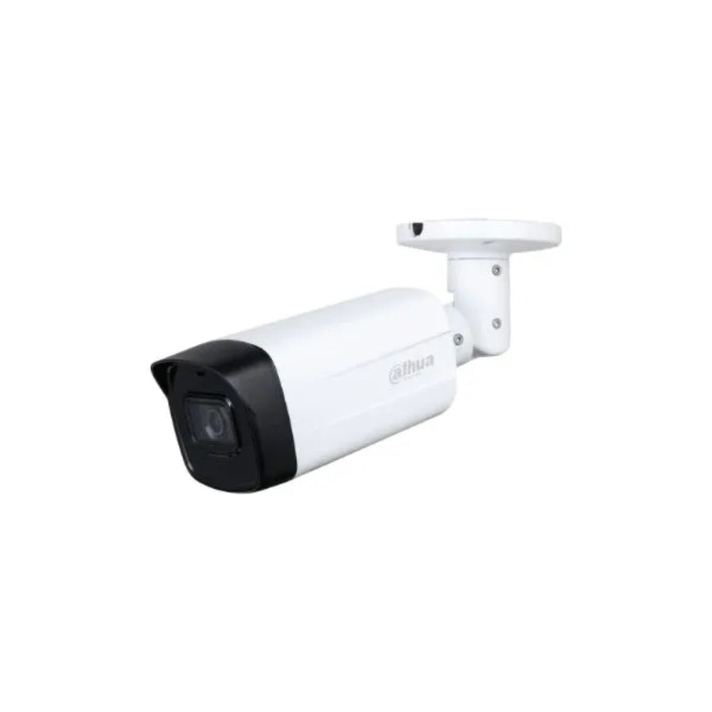 Camara Dahua HDCVI Bala 2MP con audio Lente 3.6mm IR 80 metros 30fps 1080p IP67 HAC-HFW1200TH-I8-A-036-S6