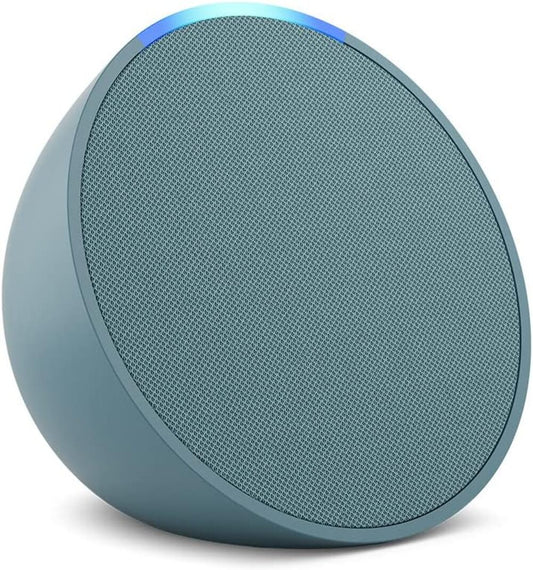 Parlante Amazon Alexa Echo Pop 1ra Gen Sonido HiFi Doble Banda 2.4 y 5.0GHz Bluetooth color Verde C2H4R9-V
