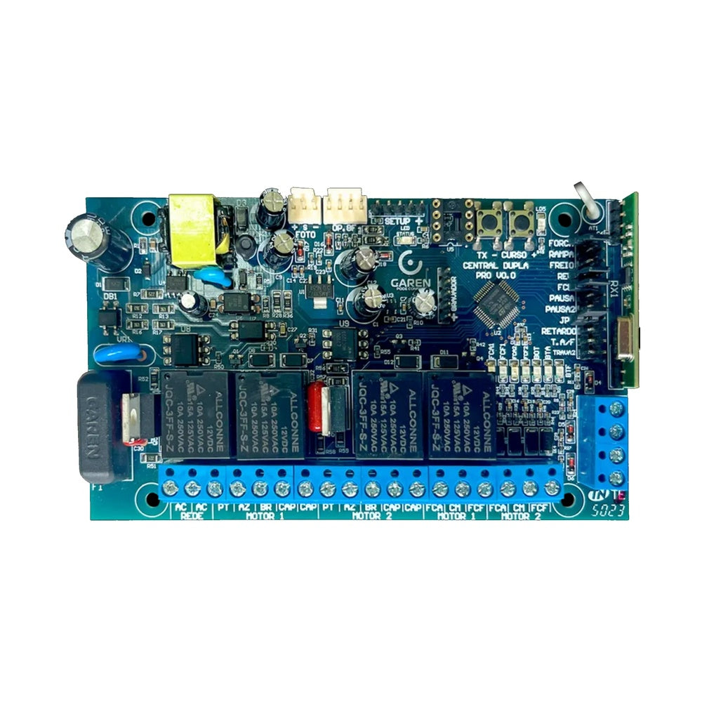 Central Garen Pivotante Dupla Pro Memoria Interna 250 Botones Compatible con Garen Setup A01740