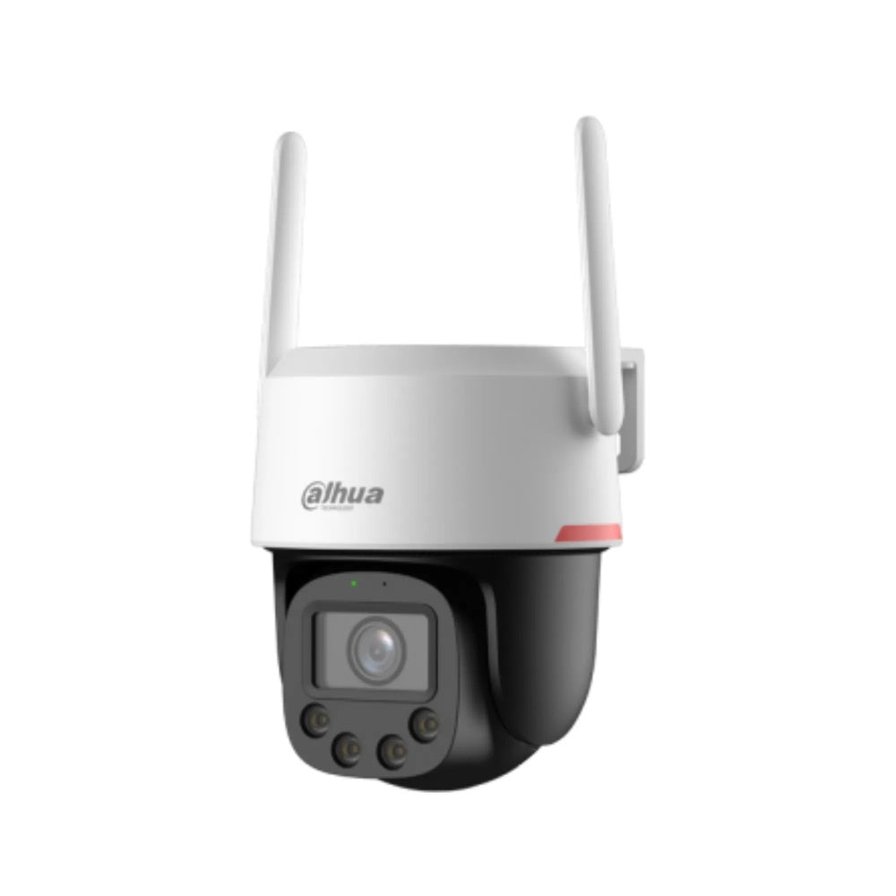 Camara IP Dahua PT 5MP WiFi Wizcolor IA Detecta Persona y Vehiculo Audio2Vias Sonido Luz Alarma DH-IPC-P5FP-PV-0360B-PRO
