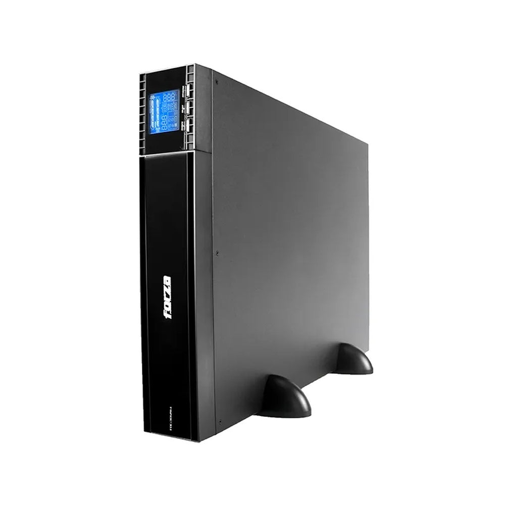 UPS En Linea Forza Doble Conversion 3KVA 3KW Pantalla LCD Salida 8x IEC C13 1x IEC C19 Puerto USB SNMP RS232 FDC-3012R-I