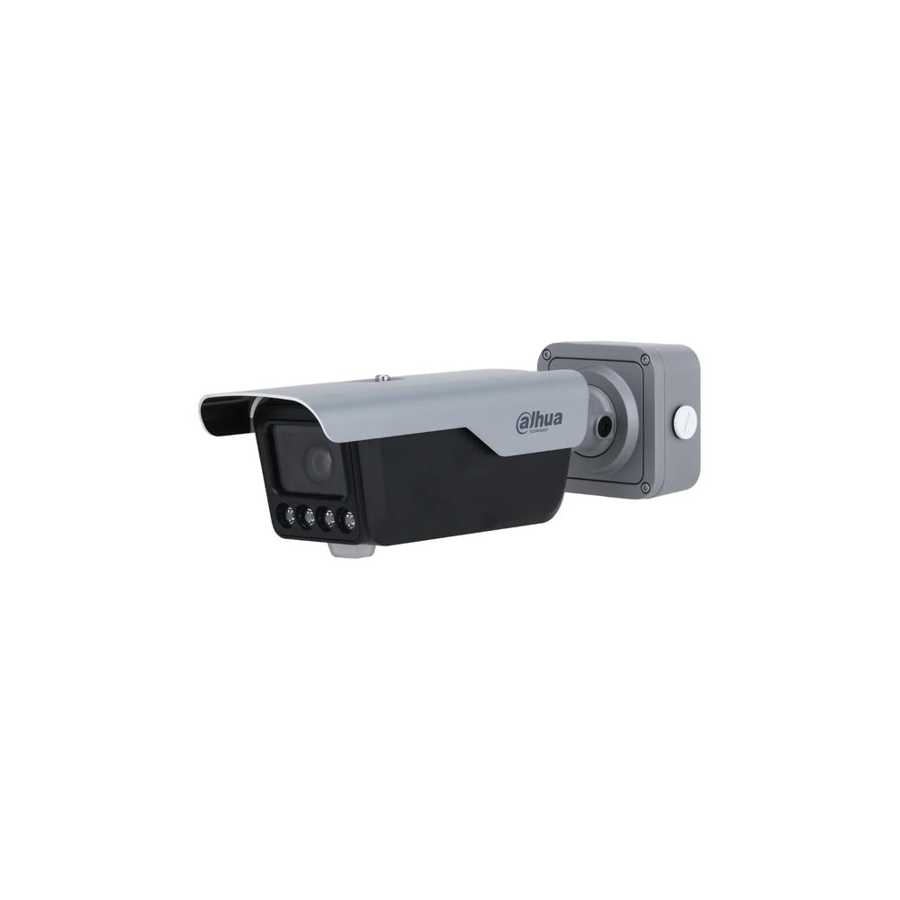 Camara IP Dahua 4MP ANPR de Acceso Lente 2.7-12mm Detecta Intrusos Disuacion Activa 1xRJ45 IP67 IK10 DHI-ITC413-PW4D-IZ1
