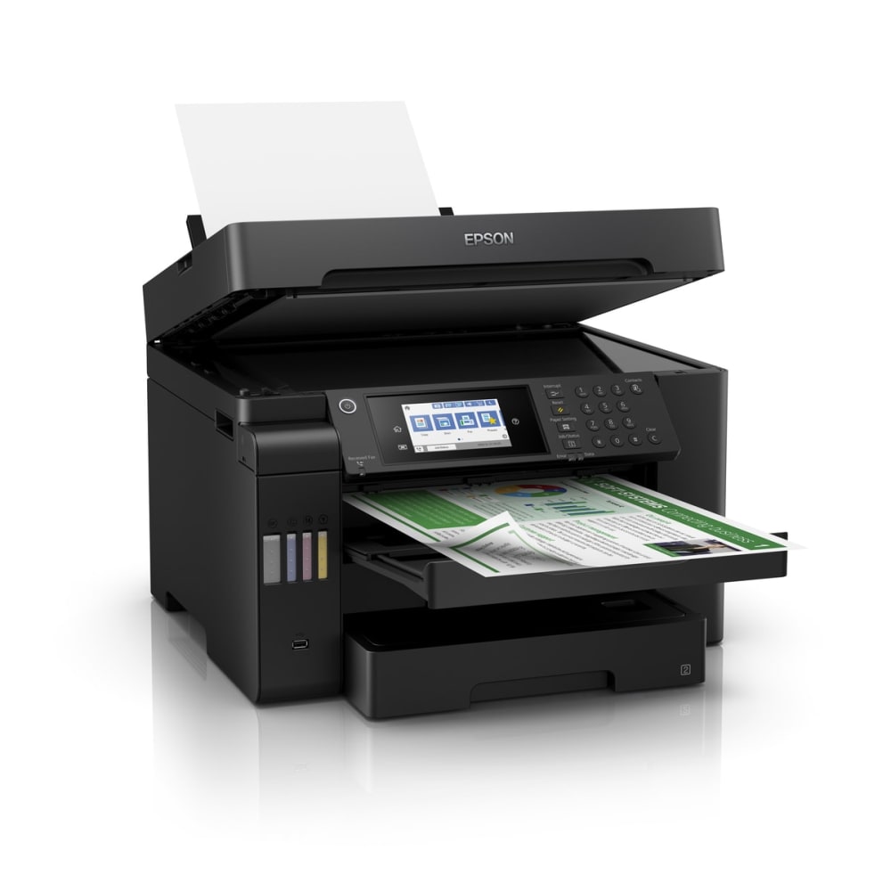 Impresora Epson Multifuncional L15150 Impresora Escaner Fax Copiadora con Sistema de Titna Continuo Original Conectividad USB