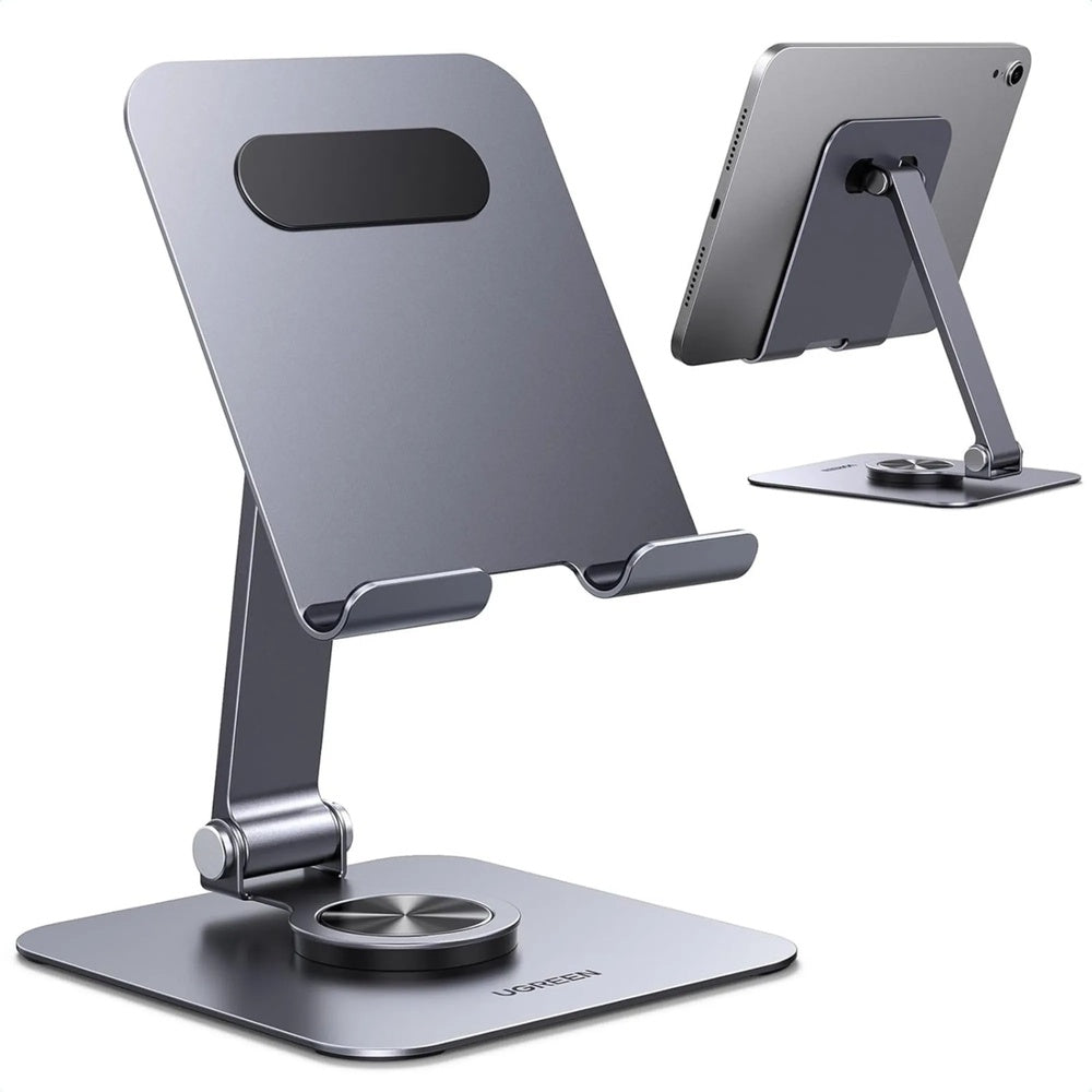 Soporte Ugreen para Tablet Multiangulo con Rotacion Horizontal 360° Diseño Plegable Portatil Material Metalico 45860