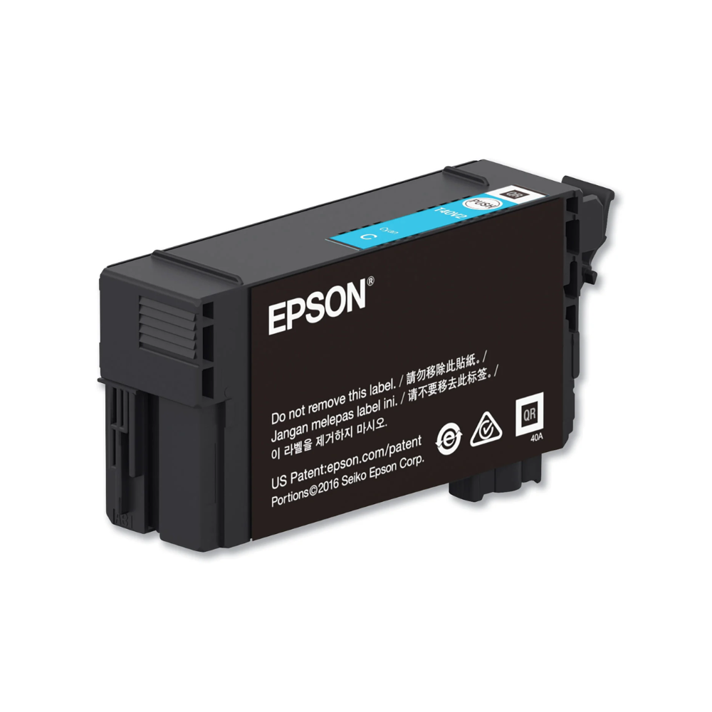 Cartucho de Tinta Epson TV40 para Plotter color Cian de 26ml T40V220