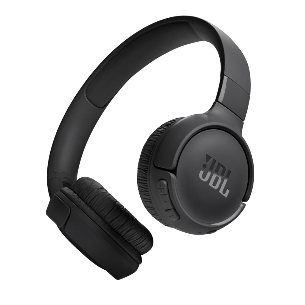 Audfinos JBL Tune 520BT Pure Bass Plegables Bateria hasta 57 horas BTv5.3 color Negro JBLT520BTBLKAM