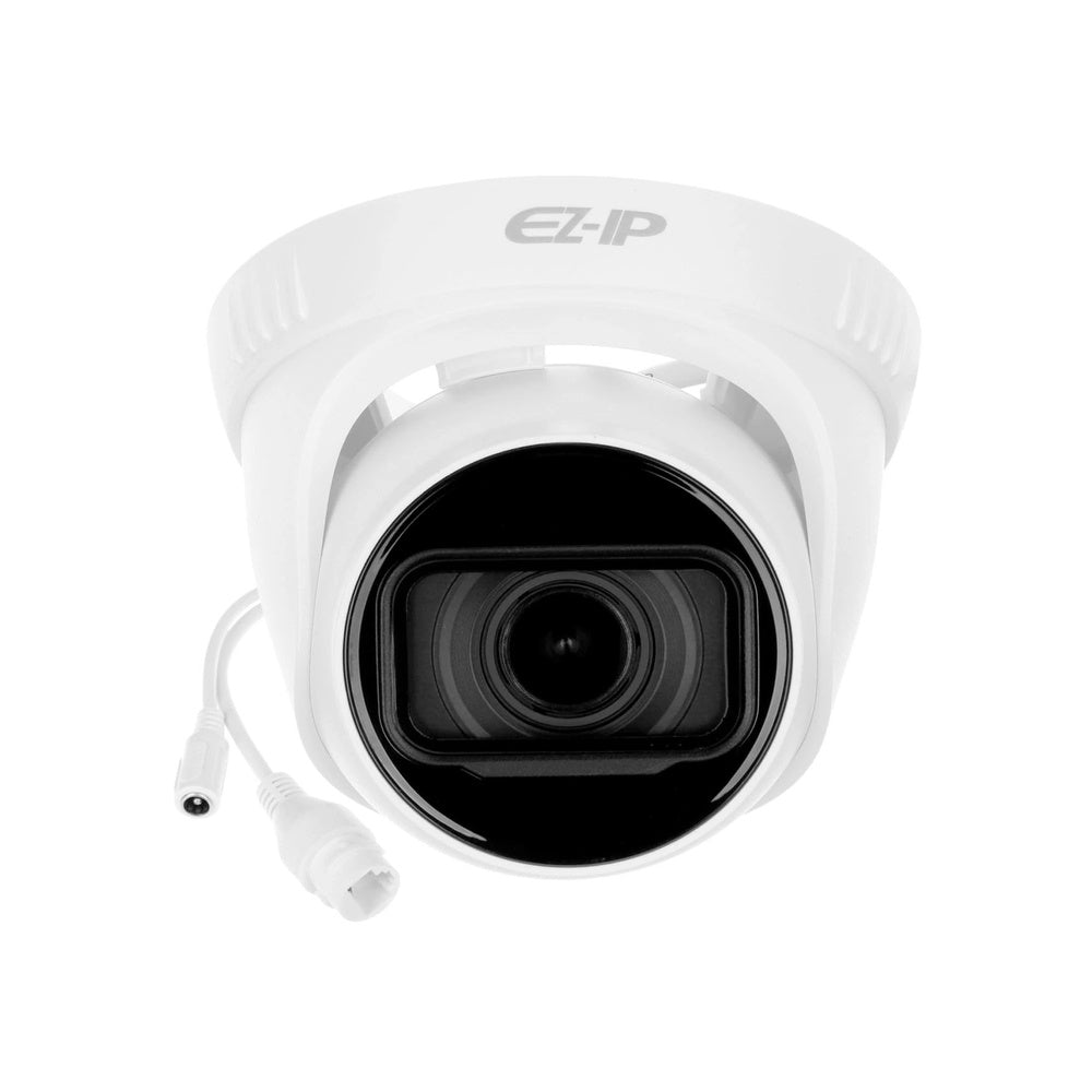Camara Dahua IP Domo EZ 4MP Metalico Lente Motorizado 2.8-12mm DWDR Luz 40 metros PoE 802.3AF Micro SD IK10 IP67 EZ-IPC-T2B40N-ZS-2812