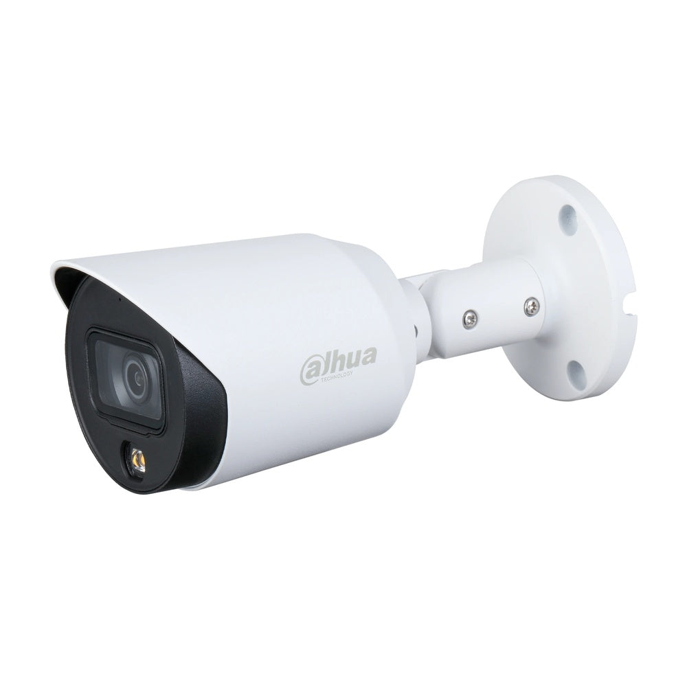 Camara Dahua HDCVI Bala Starlight 2MP Metalico con Audio Lente 3.6mm Luz 20 metros IP67  HAC-HFW1239TN-A-LED-36-S2