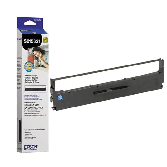 Cinta para Impresora Epson Rinde hasta 4MM color Negro S015631