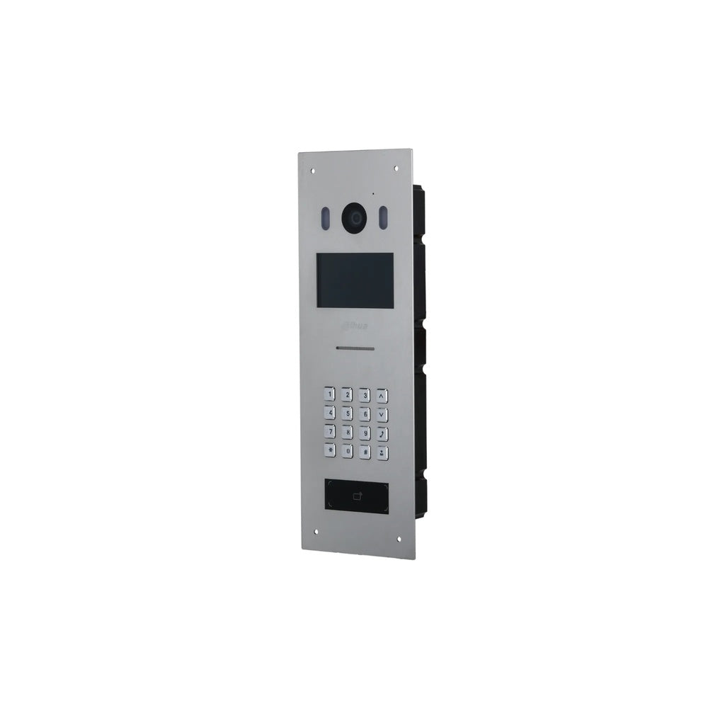 Frente de Calle Dahua IP para Apartamentos Pantalla 4.3" Soporta Usuarios y Tarjetas IP65 IK08 DHI-VTO6521K