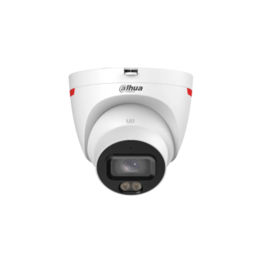 Camara IP Dahua Domo 6MP Wizcolor Wizsense Luz 30m SMD Plus, WDR, 3D NR, HLC, BLC, PoE IP67 IPC-HDW2649T-S-LED-28-PR