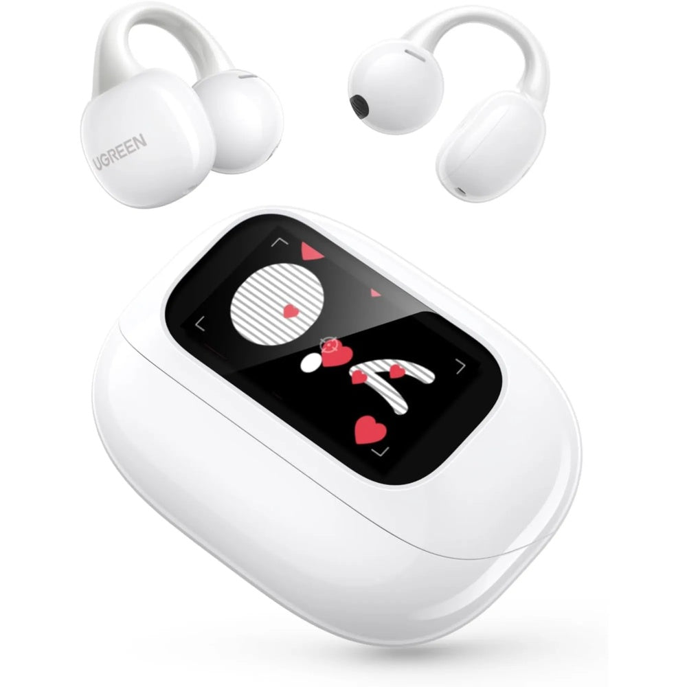 Audifonos Ugreen HiTune S6 Magic Diseño Abierto Pantalla Tactil LCD BT v5.4 Conexion 2 Dispositivos HiTUNE S6-55136