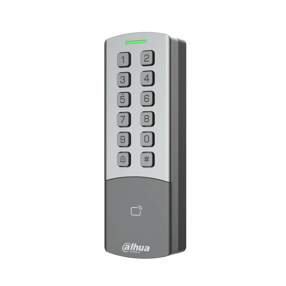 Control de Acceso Dahua Standalone Soporta Contraseña Tarjeta RS-485 TCP-IP P2P OnVif IP65 IK08 DHI-ASI1201M-ME