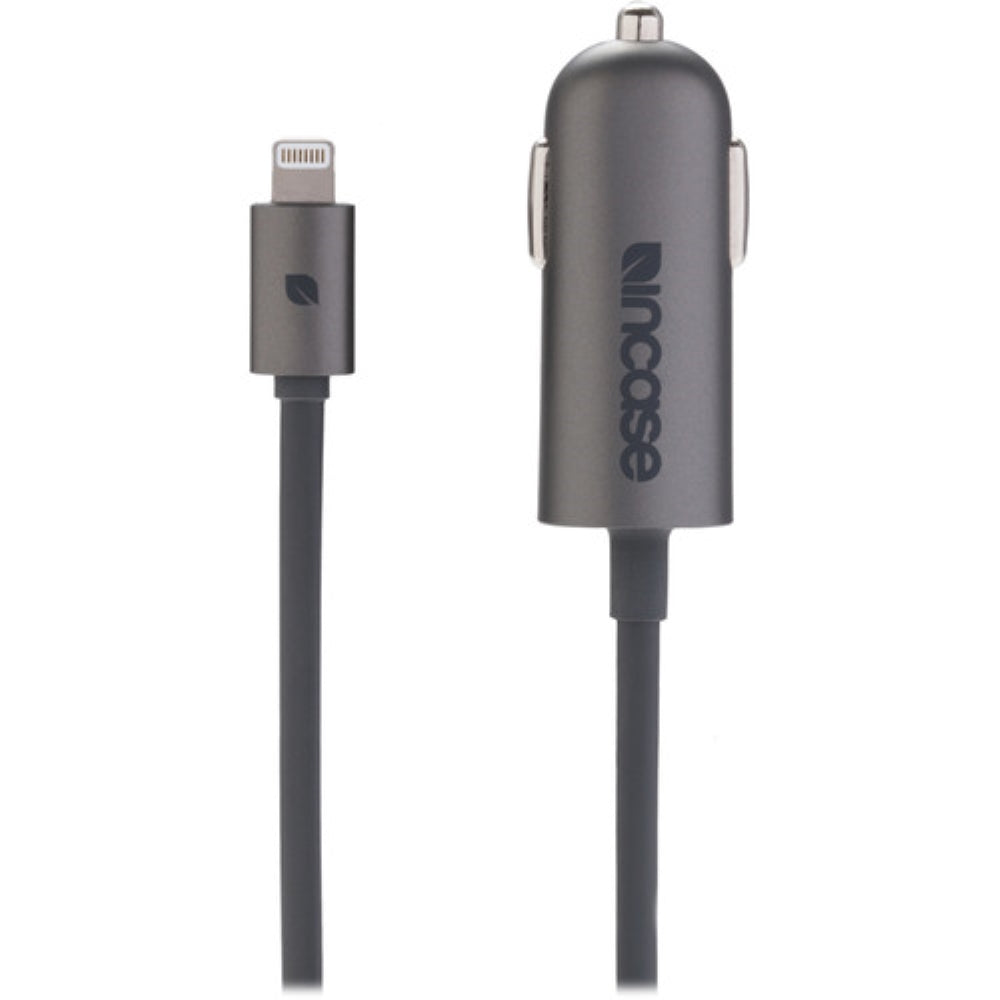 Cargador Incase de Auto de 2.4Amp para Iphone puerto lightning con cable de 1.2m EC20145