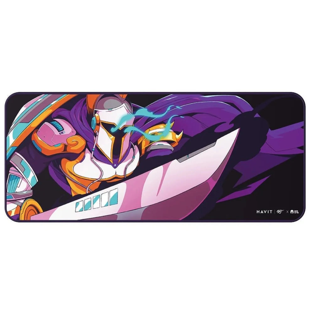 Mousepad Havit Superficie Texturizada con Base Antideslizante para FPS MOBA o RTS 70x30cm MP862 x VKS