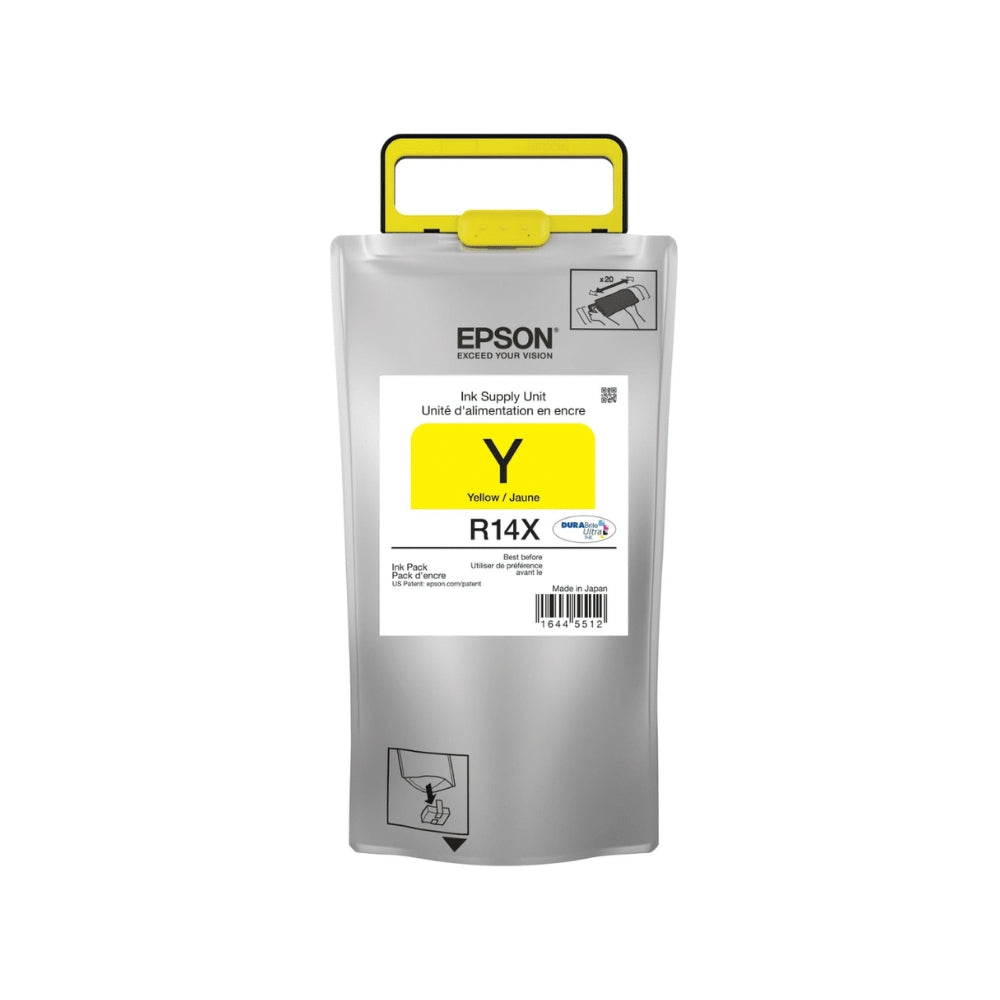 Cartucho de Tinta Epson R14X de Extra Alto Rendimiento hasta 50.000 Paginas color Amarillo TR14X420-AL