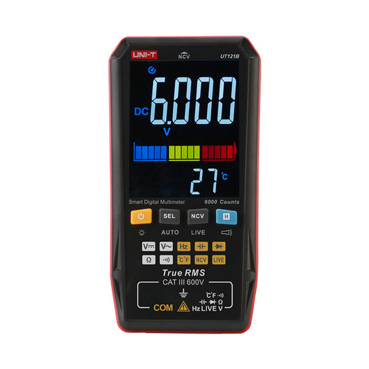 Multimetro Digital Uni-t Inteligente Voltaje AC DC Resistencia Frecuencia UT121B