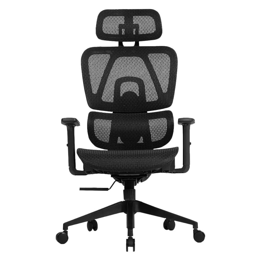 Silla de Oficina DT3 Transpirable con Forro Vidartex Mesh, Soporte Lumbar, Reposa Cabezas 2D, Brazo 1D con Ajuste de Altura, 