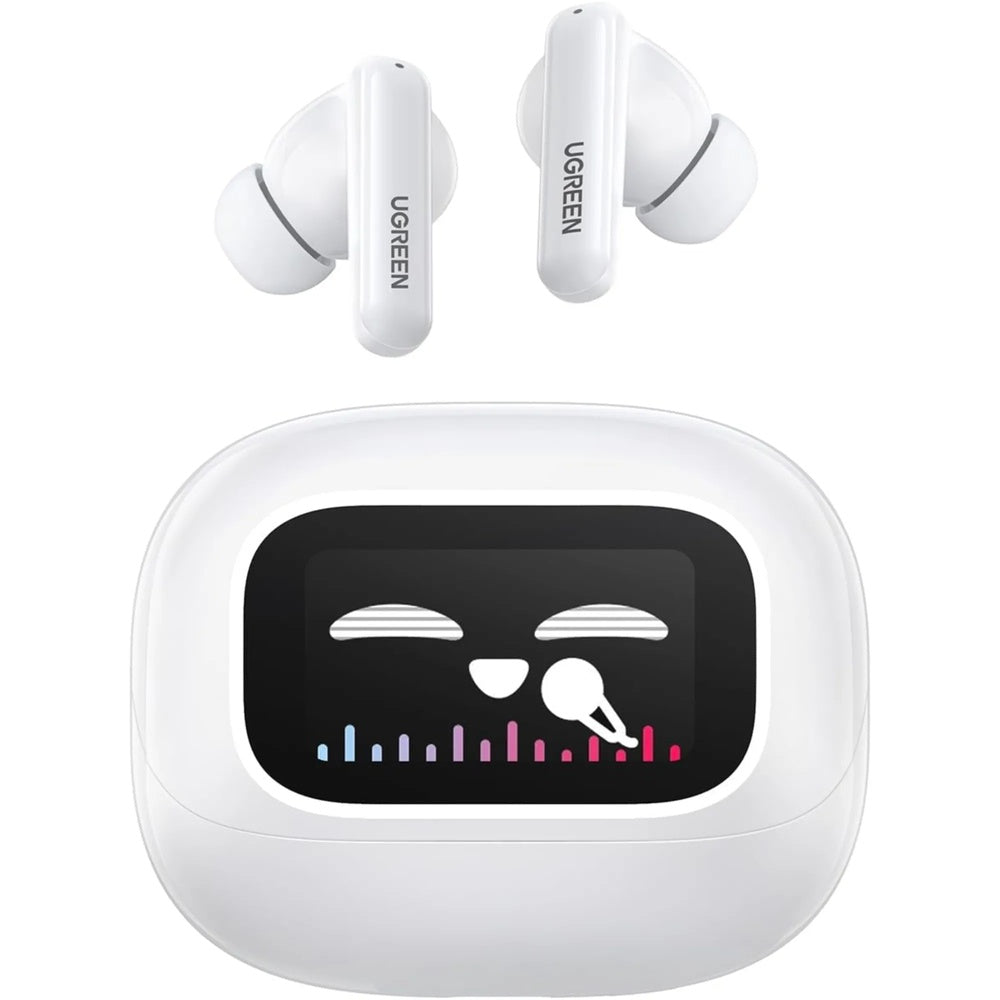 Auriculares Ugreen Echobuds Magic Pantalla Tactil Sonido Hi-Res con LDAC ANC con IA Audio Espacial Bateria 6h 55137