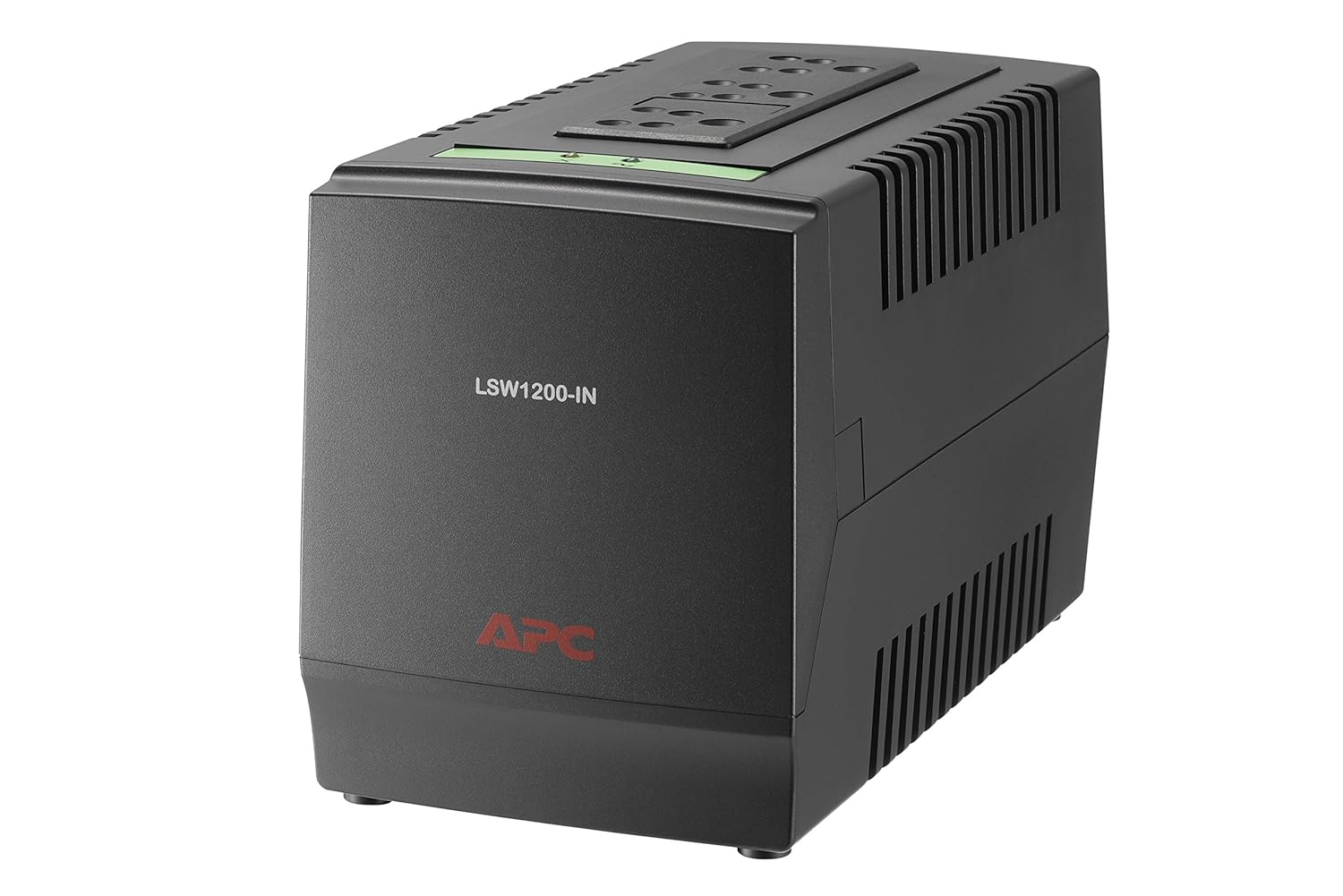 Estabilizador APC Regulador de Voltaje 1200VA 600W 3 Enchufes Universales LSW1200-IND