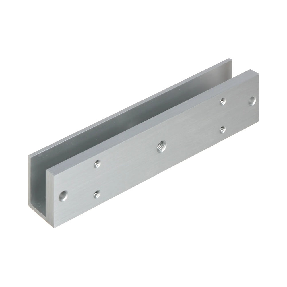 Bracket U Dahua para Cerradura DHI-ASF280U-V1 de Aluminio Alta Resistencia para Blindex Aluminio Metal DHI-ASF280U-V1
