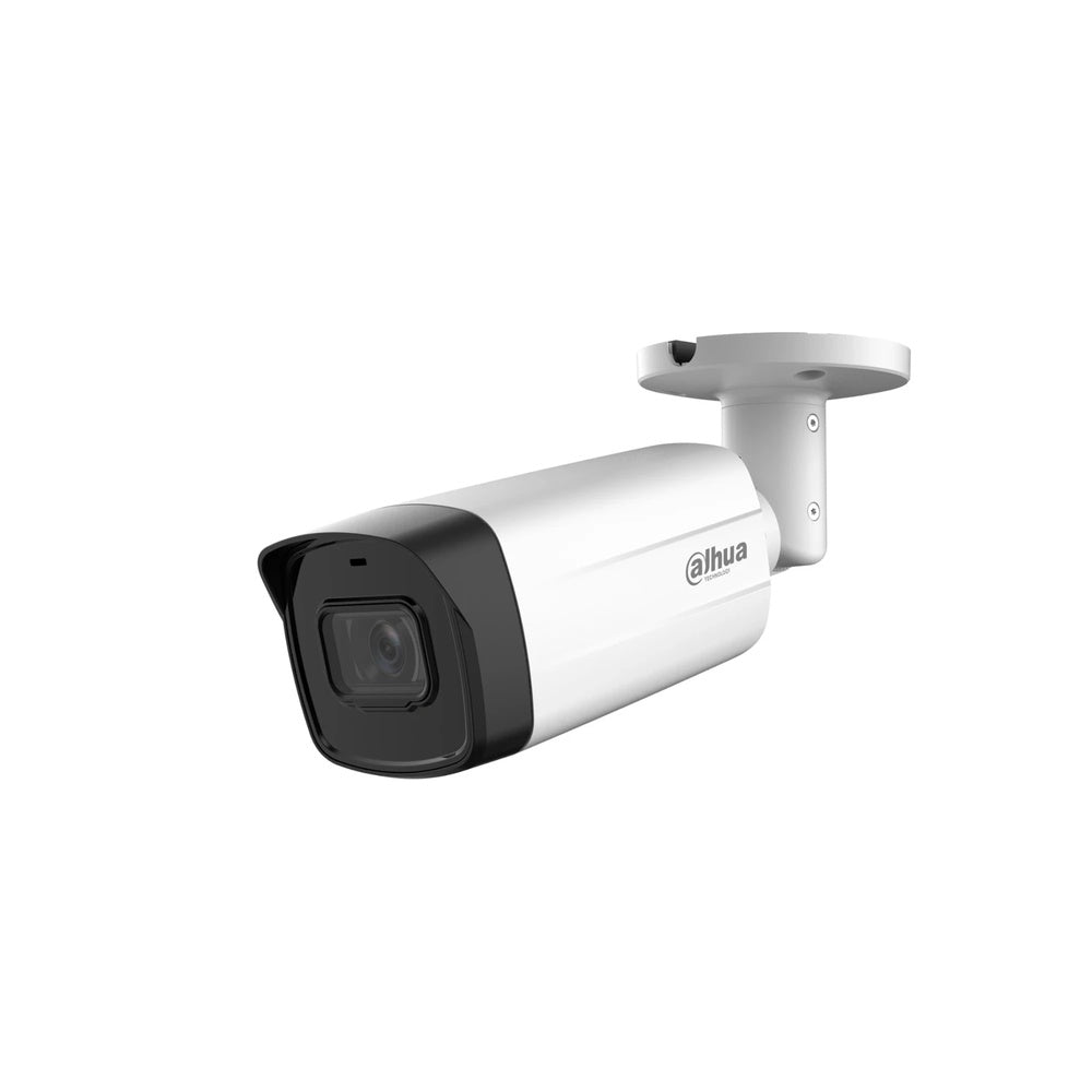 Camara Dahua HDCVI Bala 5MP Lente 3.6mm Metalico IR 80m Microfono Starlight DWDR IP67 HAC-HFW1500TM-I8-A-S3-DIP