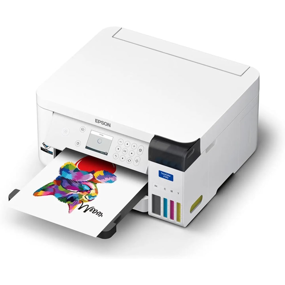 Impresora Epson Sure Color F170 para Sublimacion con Sistema de Tinta Continuo Original Conectividad USB WiFi y Ethernet C11C