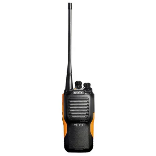 Radio Portable Hytera UHF Analogico Frecuencia 450 a 470MHz 16 Canales Potencia 4W IP66 Bateria 2000mAh TC-610P-HDC-U2