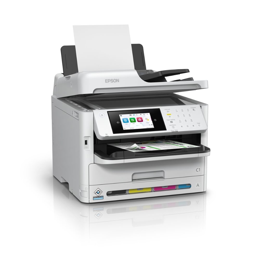 Impresora Epson Multifuncional WorkForce WF-C5810 Impresora Escaner Copiadora Fax Duplex Conectividad USB WiFi y Ethernet C11