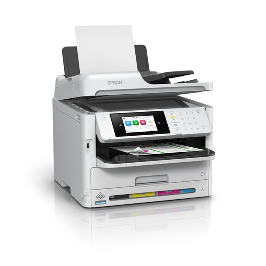 Impresora Epson Multifuncional WorkForce WF-C5810 Impresora Escaner Copiadora Fax Duplex Conectividad USB WiFi y Ethernet C11