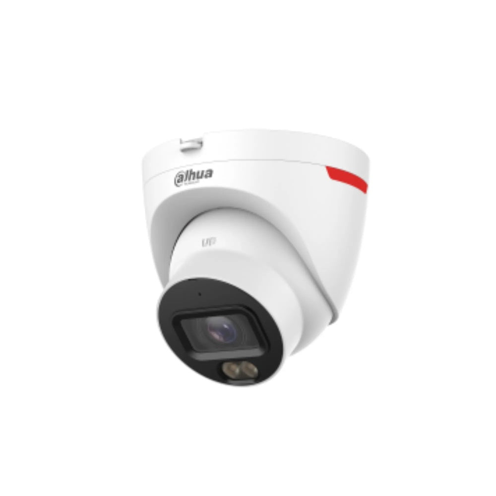 Camara IP Dahua Domo 8MP Wizcolor Wizsense Luz 30m SMD Plus, WDR, 3D NR, HLC, BLC, PoE IP67 IPC-HDW2849T-S-LED-28-PR