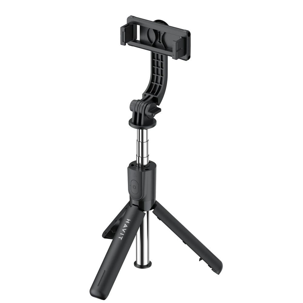 Palo Selfie+Tripode Havit Extensible 18-68cm con Bluetooth Rotacion 360° Control Inalambrico BTv4.0 ST7033 PRO