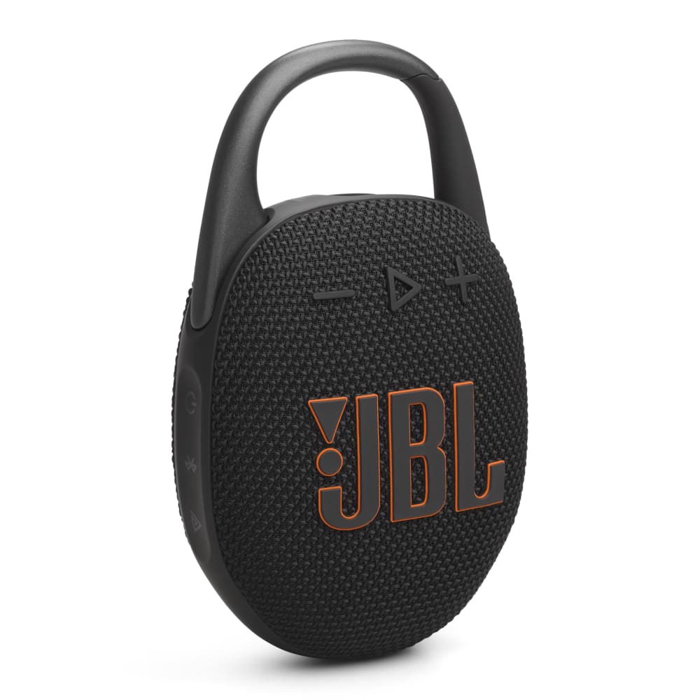 Parlante JBL Clip 5 Pro Sound Diseño Mosqueton para Enganchar Ultra Compacto y Ligero Bateria hasta 12 horas BTv5.3 IP67 JBLC