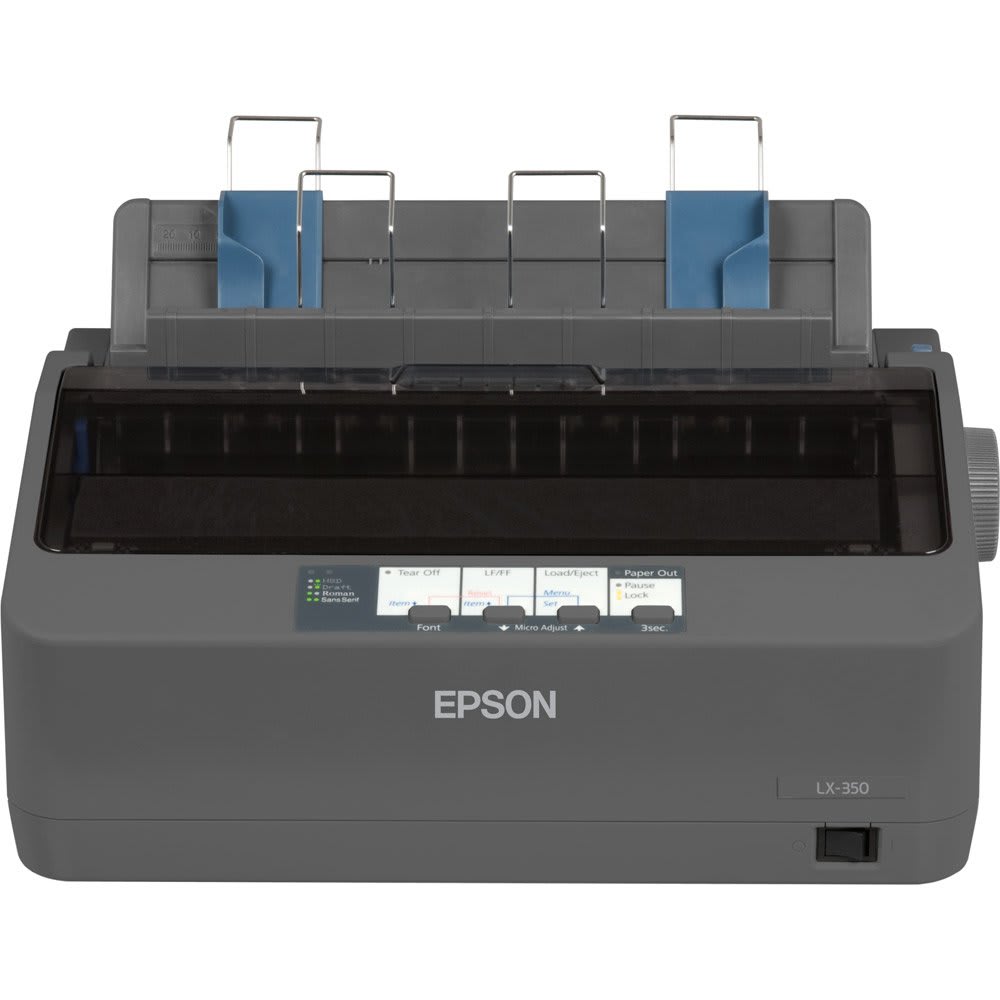 Impresora Epson LX-350 Matricial 390CPS 15CPI Conectividad Conectividad USB y Paralelo C11CC24011