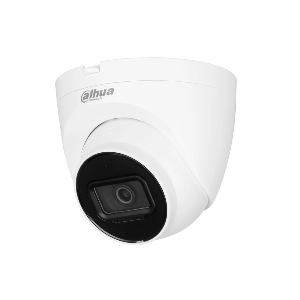 Camara IP Dahua Domo 5MP Metal Plastico Wizsense Luz 30m Microfono SMD Plus 12Vdc PoE IP67 IPC-HDW2541TP-S-0280B-S2
