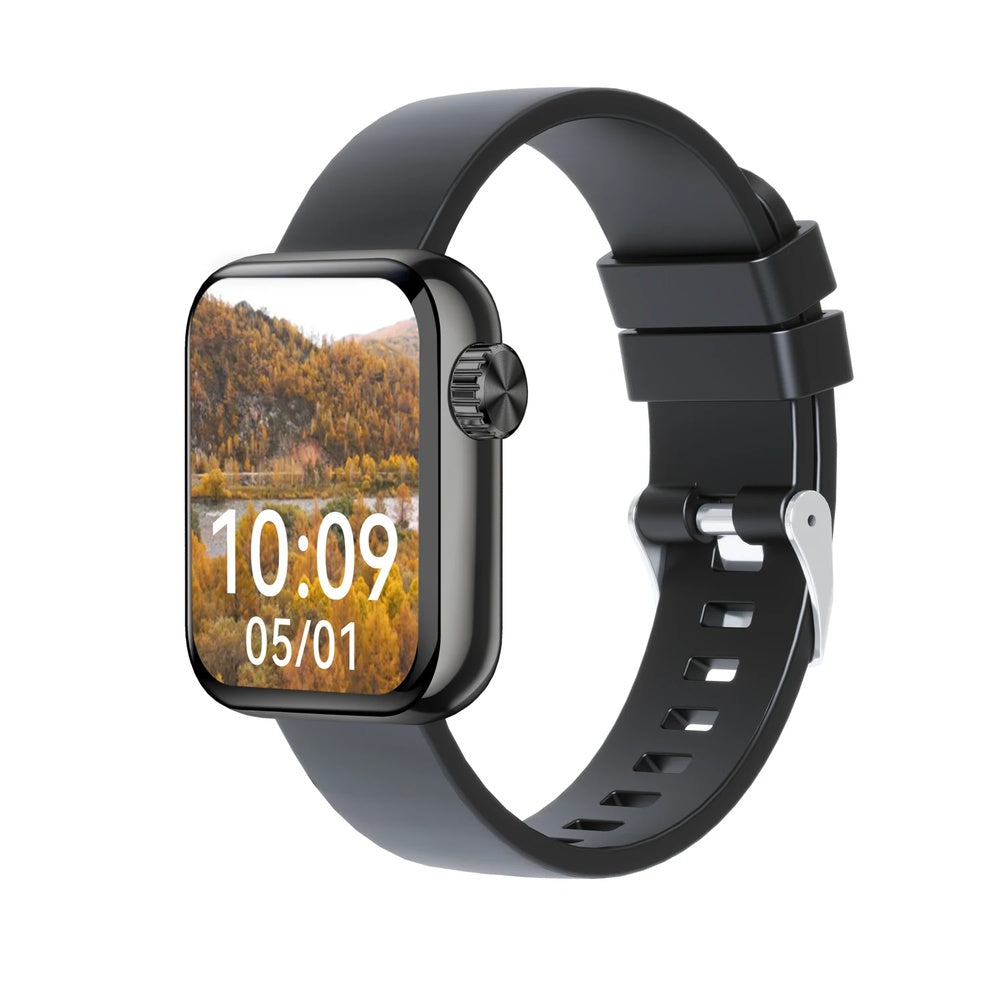 Reloj Smartwatch Havit Pantalla Tactil 1.85" TFT Llamadas Bluetooth Case Metalico Resistente al Agua IP68 M9062-BK