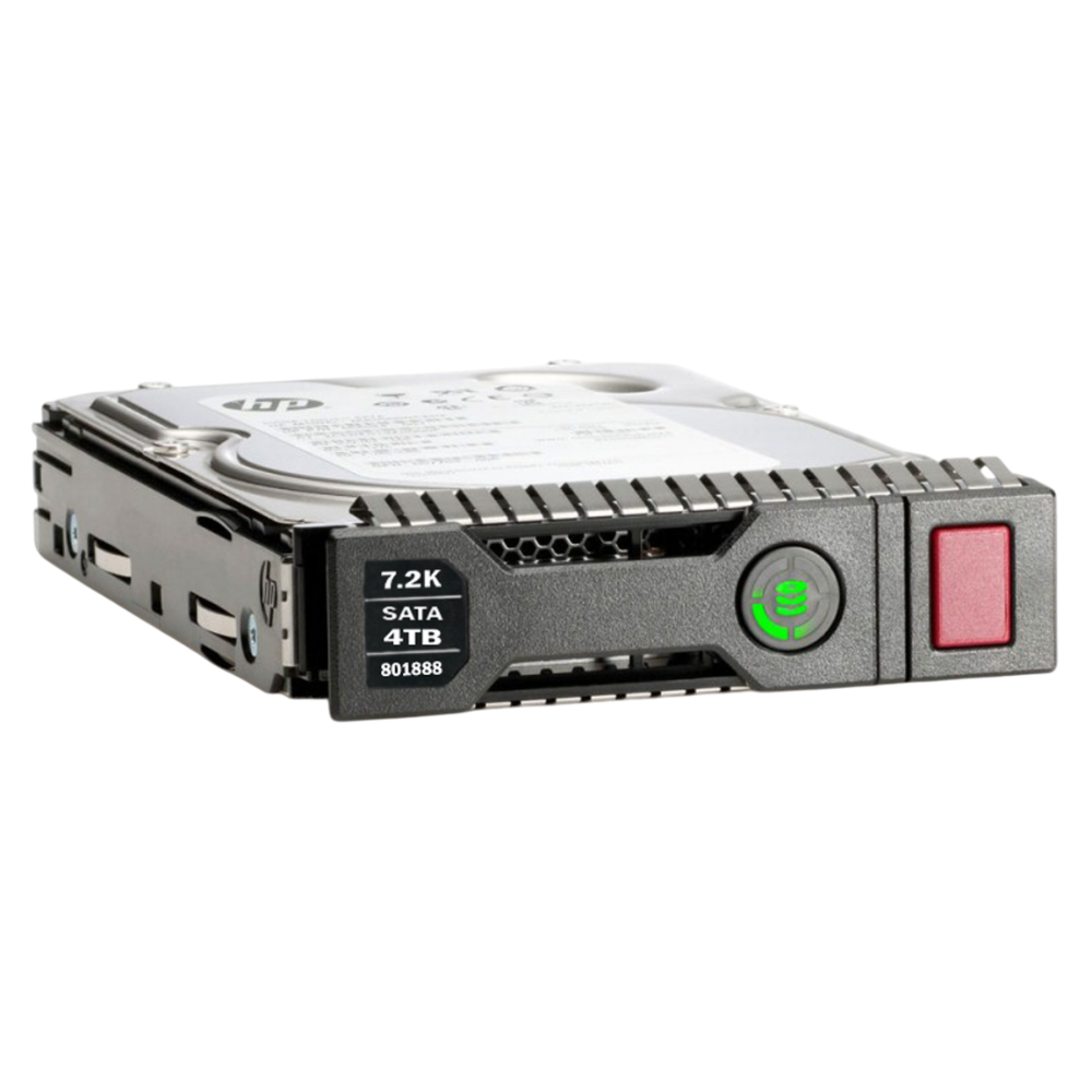 Disco Duro HP Enterprise 4TB 6Gbps Sata 7.2K 3.5" LFF Compatible con ML30 G10 y Micro Server No trae Carrier 801888-B21