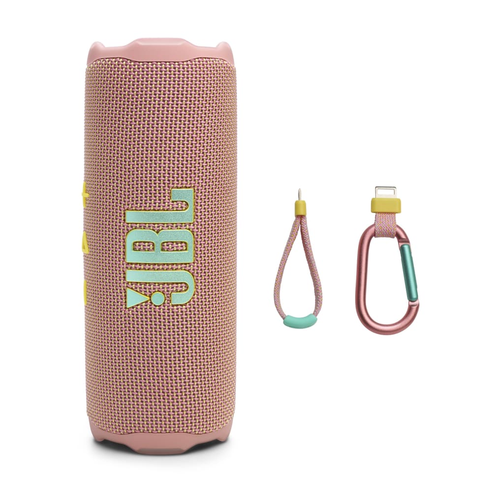 Parlante JBL Flip7 Bateria hasta 16 horas BT v5.4 IP68 color Rosado JBLFLIP7PINKAM