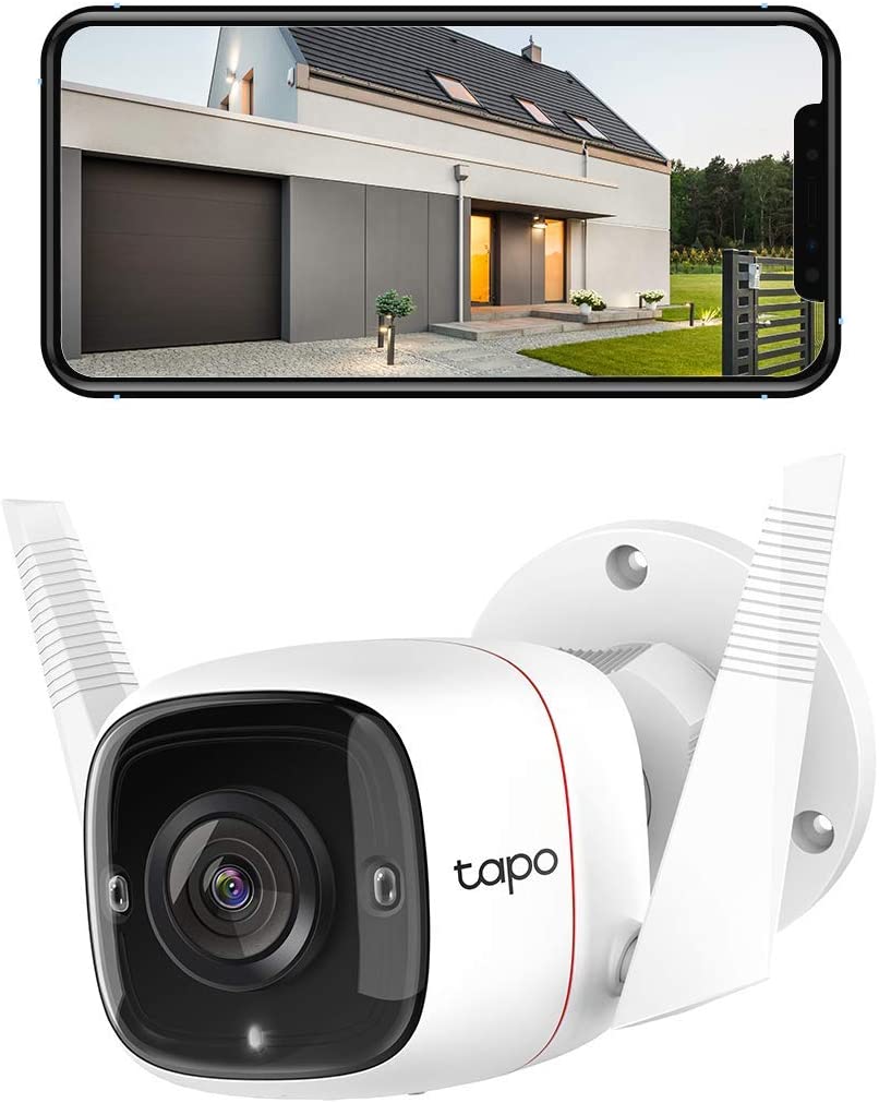 Camara Tapo Full HD 3MP WiFi Ethernet microSD Sensor Movimiento Audio 2 Vias IP66 Tapo C310