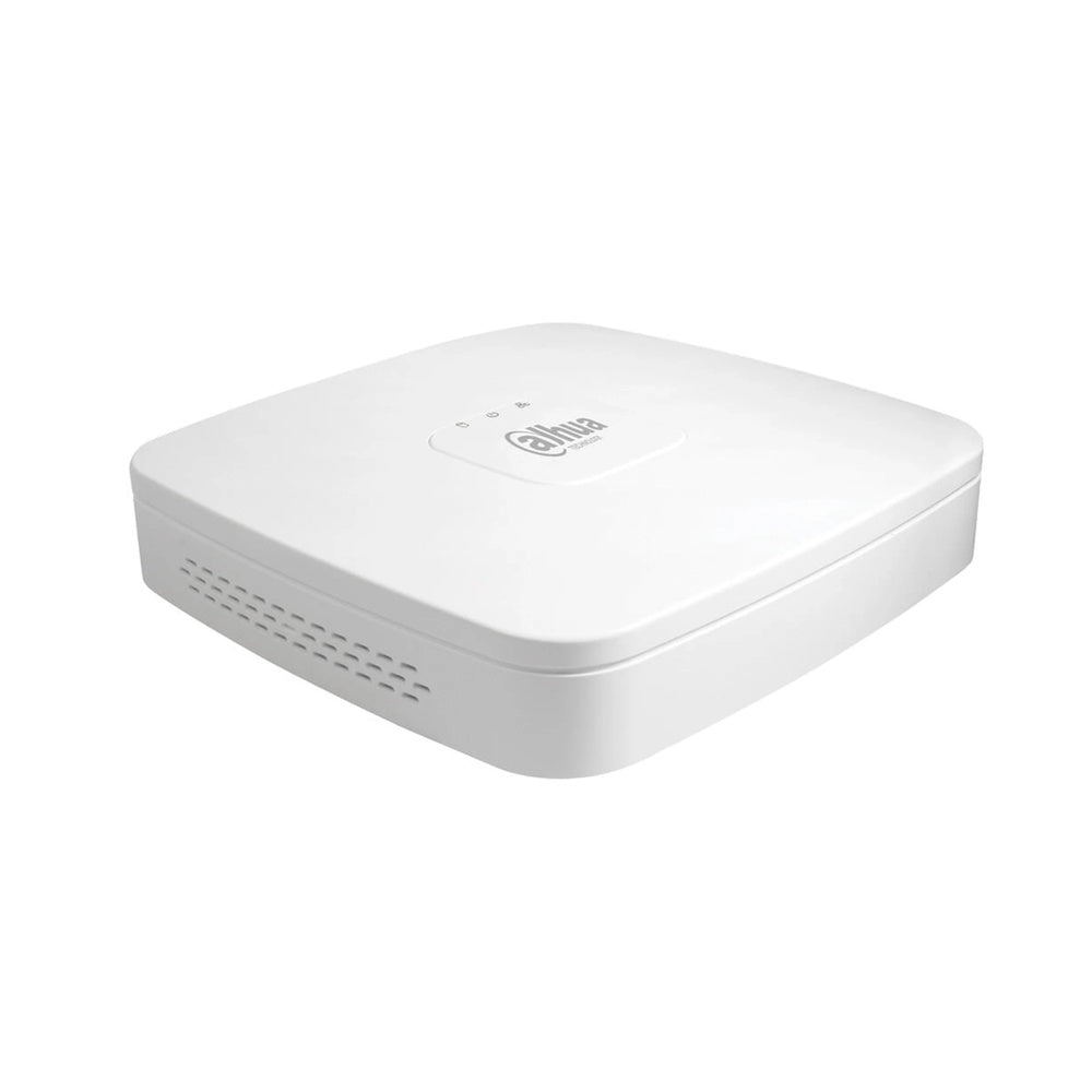 Grabador Dahua Pentahibrido de 4 Canales Hasta 5ch IP H.265 P2P Audio 1xIN/1xOUT 1xHDD hasta 6TB 1xHDMI 1xVGA 2xUSB 1xRJ45 100Mbps DH-XVR4104C-X1