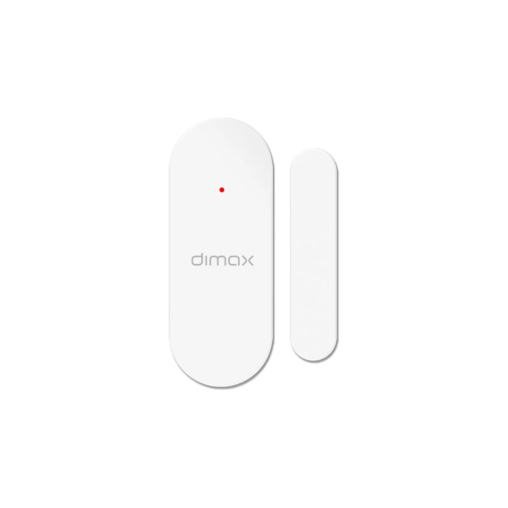 Sensor de Contacto Magnetico Dimax Inalambrico Compatible con Kit S179 S180 S181 WiFi 433MHz Bateria 23A 12V S183