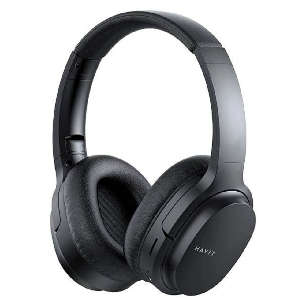 Audifonos Havit Inalambricos BT 5.0 Bateria hasta 8horas Diseño Plegable y Ergonomico color Negro I62-BK