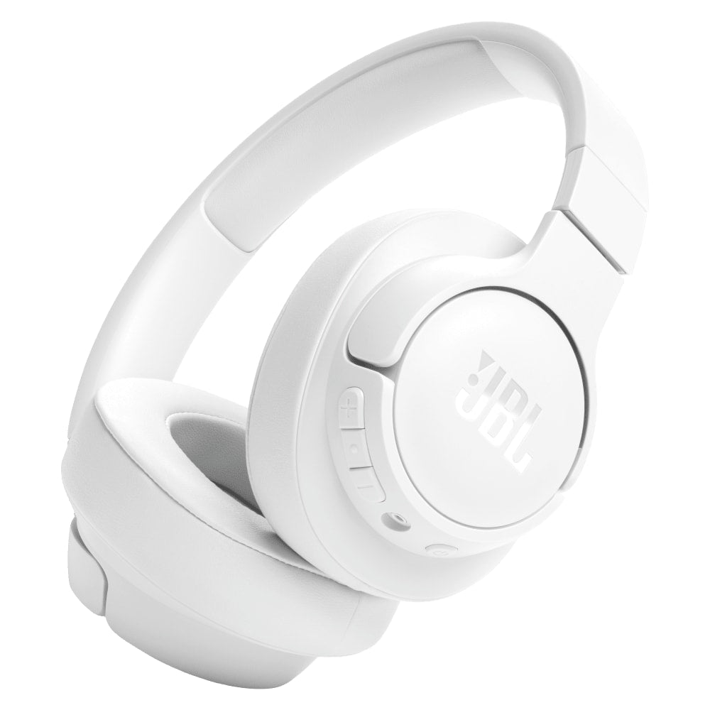 Audifonos JBL Tune 720BT Pure Bass Bateria hasta 76 horas Carga Rapida Control Intuitivo color Blanco JBLT720BTWHTAM