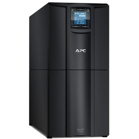 UPS APC Interactivo de 3000VA 2100W 230V AVR Smart-UPS, Salidas 8xIEC C13 y 1 IEC C19, Pantalla LCD SMC3000I