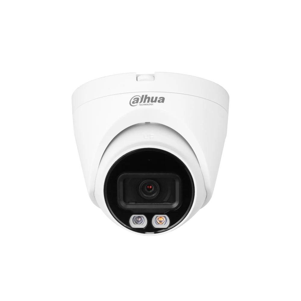 Camara IP Dahua Domo 2MP Disuacion Activa Luz 30m Microfono Detecta Personas PoE IP67 IPC-HDW1239VP-PV-0280B-S6
