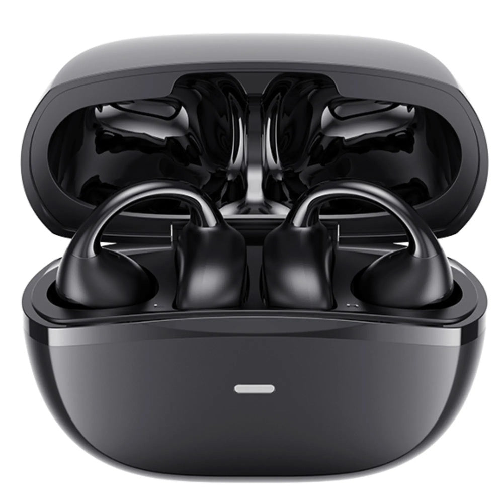 Auriculares Havit Inalambricos de Oido Abierto Cancelacion de Ruido BT v5.4 Puerto USB-C IPX5 Negro OWS916 LITE-BK