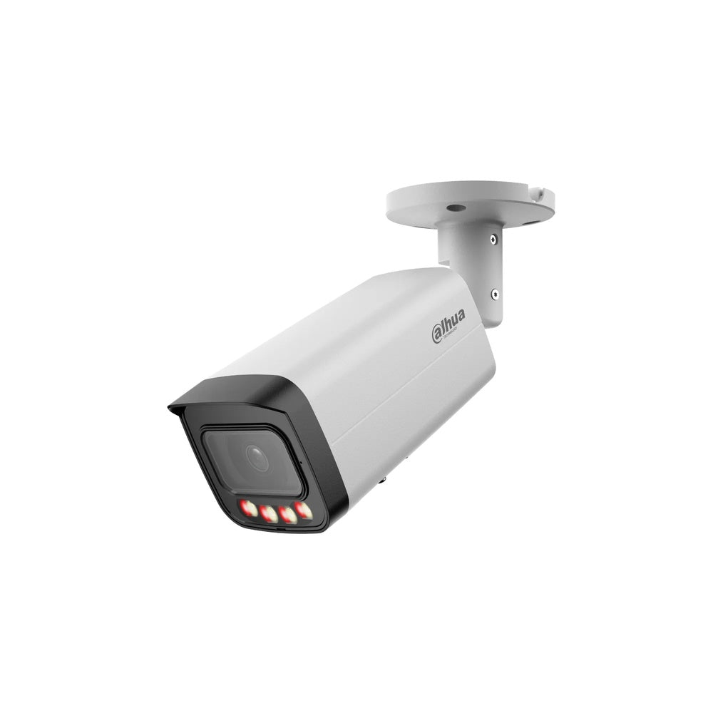 Camara IP Dahua Bala 12MP Wizsense Smart Dual Light Microfono Luz 30m Micro SD 256GB PoE IP67 IPC-HFW21249T-S-IL-28-S2