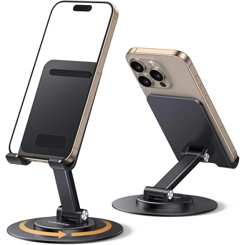 Soporta Ugreen para Celular Multiangulos con Rotacion Horizontal 360° Estable Proteccion Antideslizante Portatil 35152