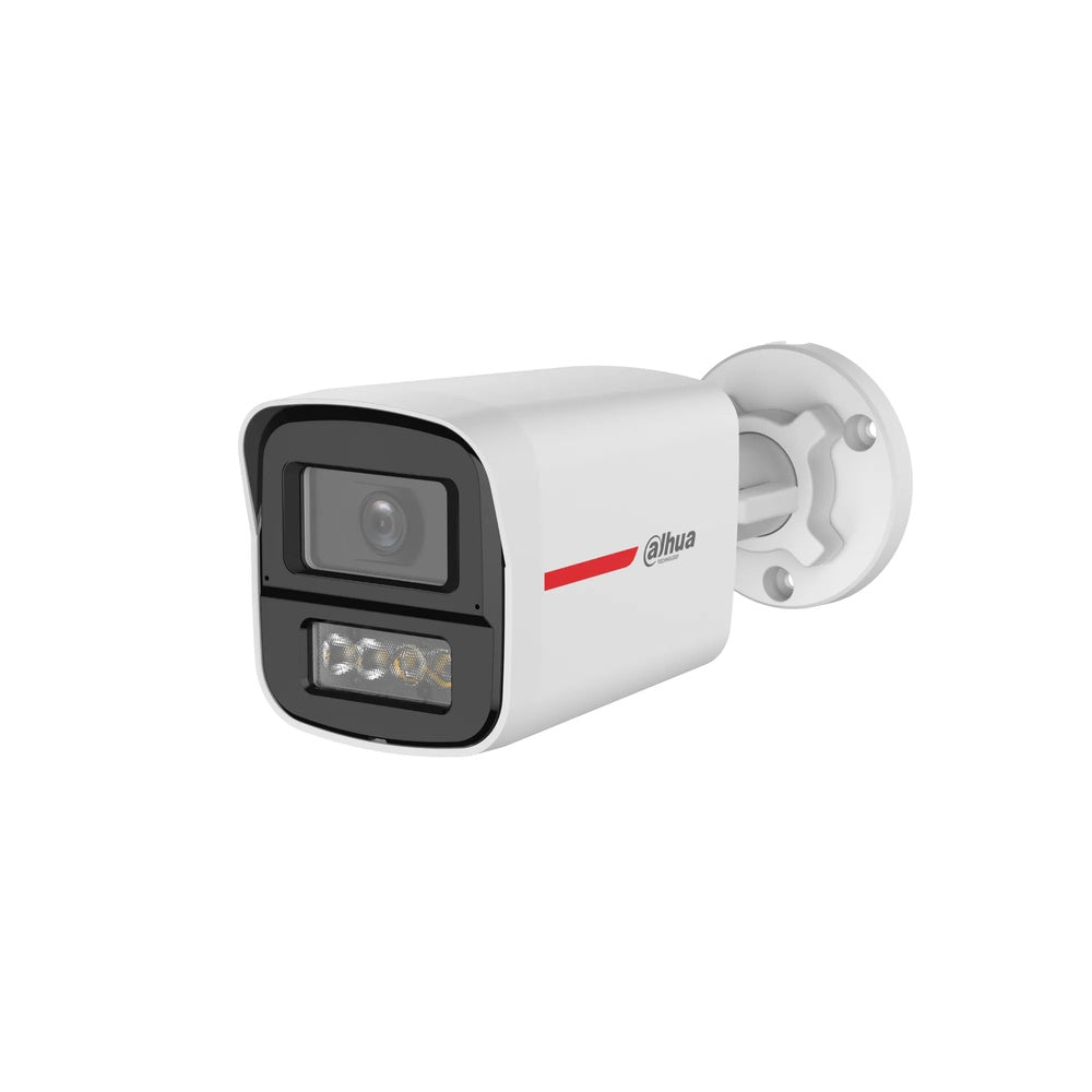 Camara Dahua HDCVI Bala 2MP Lente 2.8mm Wizcolor Luz 50m Microfono Dual CVI CVBS AHD TVI IP67 HAC-HFW1249X-IL-A-PRO-DIP